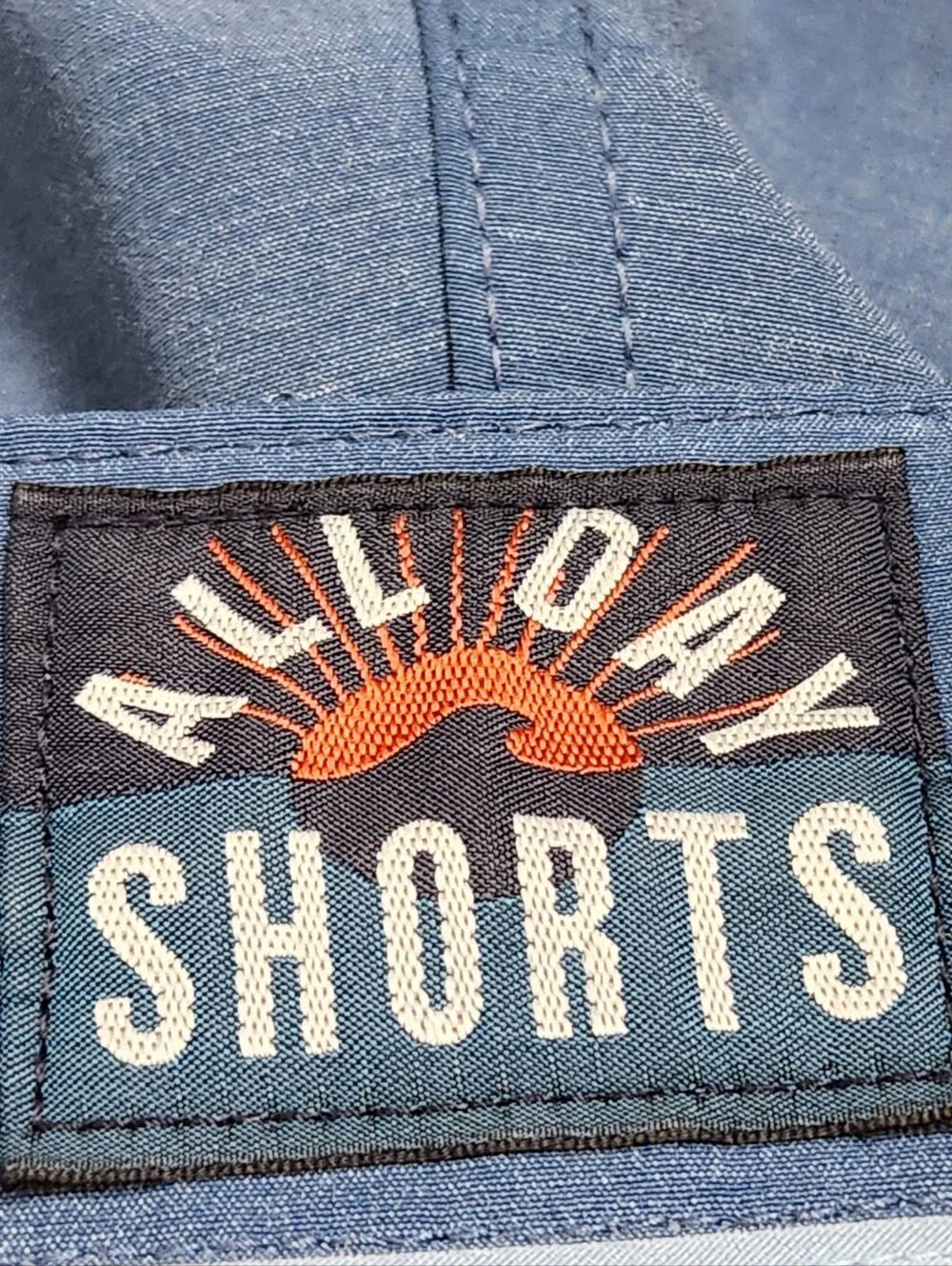 Faherty All Day Shorts Blue Midnight Golf MSC0013 Quick Drying Mens Size 35